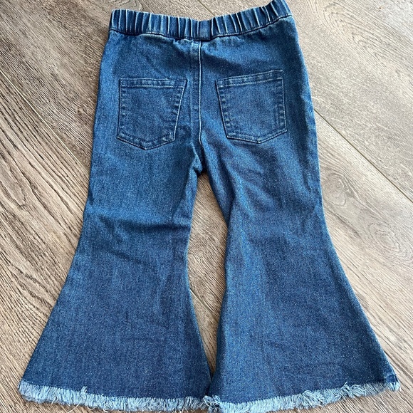 Bailey's Blossom Sophie Denim Bell Bottom - Picture 2 of 3